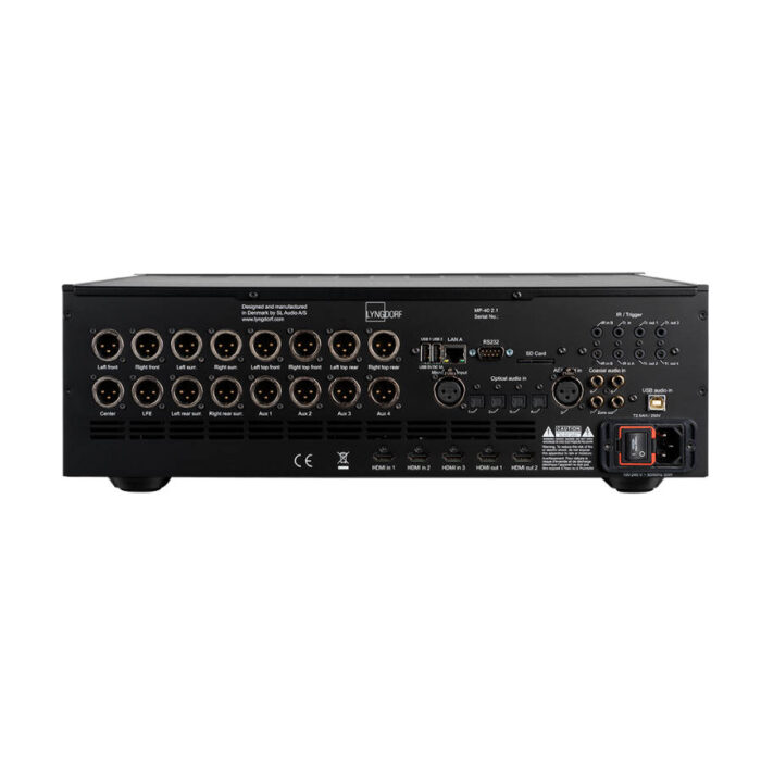 Lyngdorf MP-40 2.1 Multi-channel AV Processor - Image 2