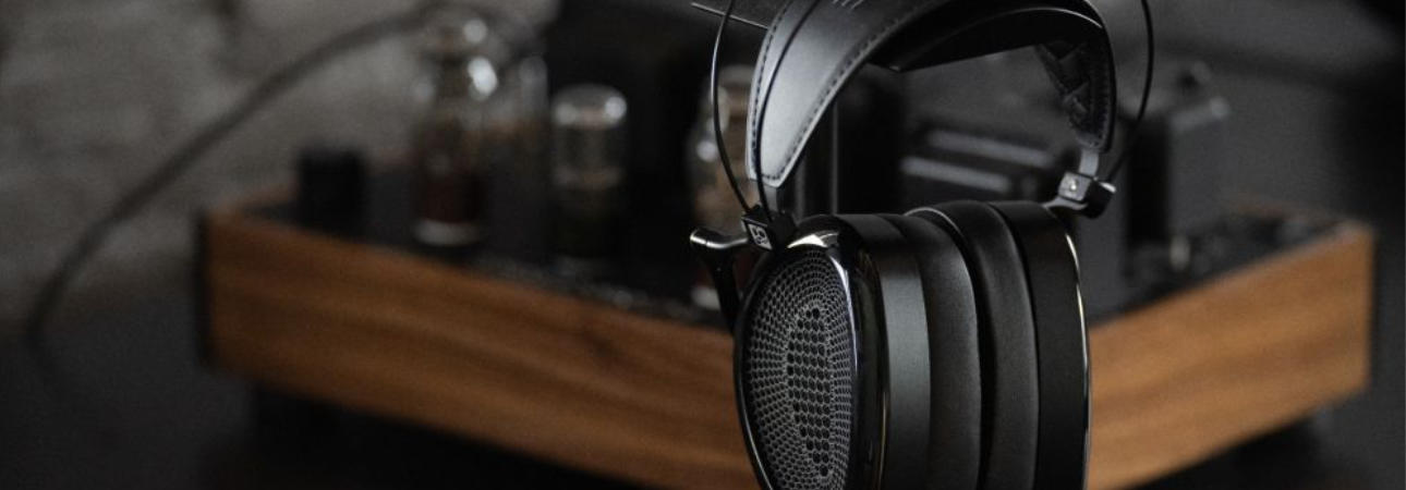 Dan Clark Audio NOIRE XO open-back planar magnetic headphones in black finish