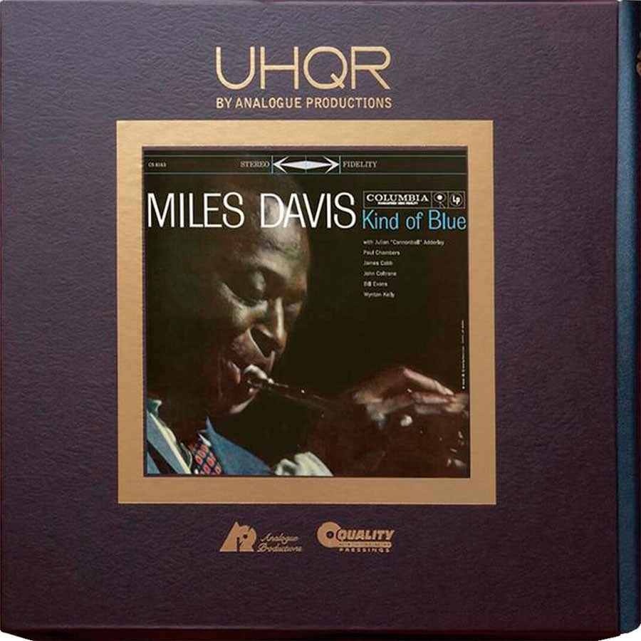kindofblueuhqr-limitededition-200grclari Miles Davis - Kind Of Blue Limited Box Edition LP - Image 1