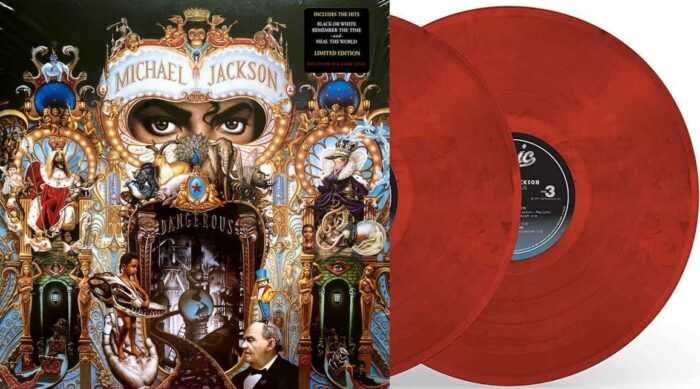 Michael Jackson - Dangerous 2xLP Red Vinyls | Hi-Fi Market Estonia