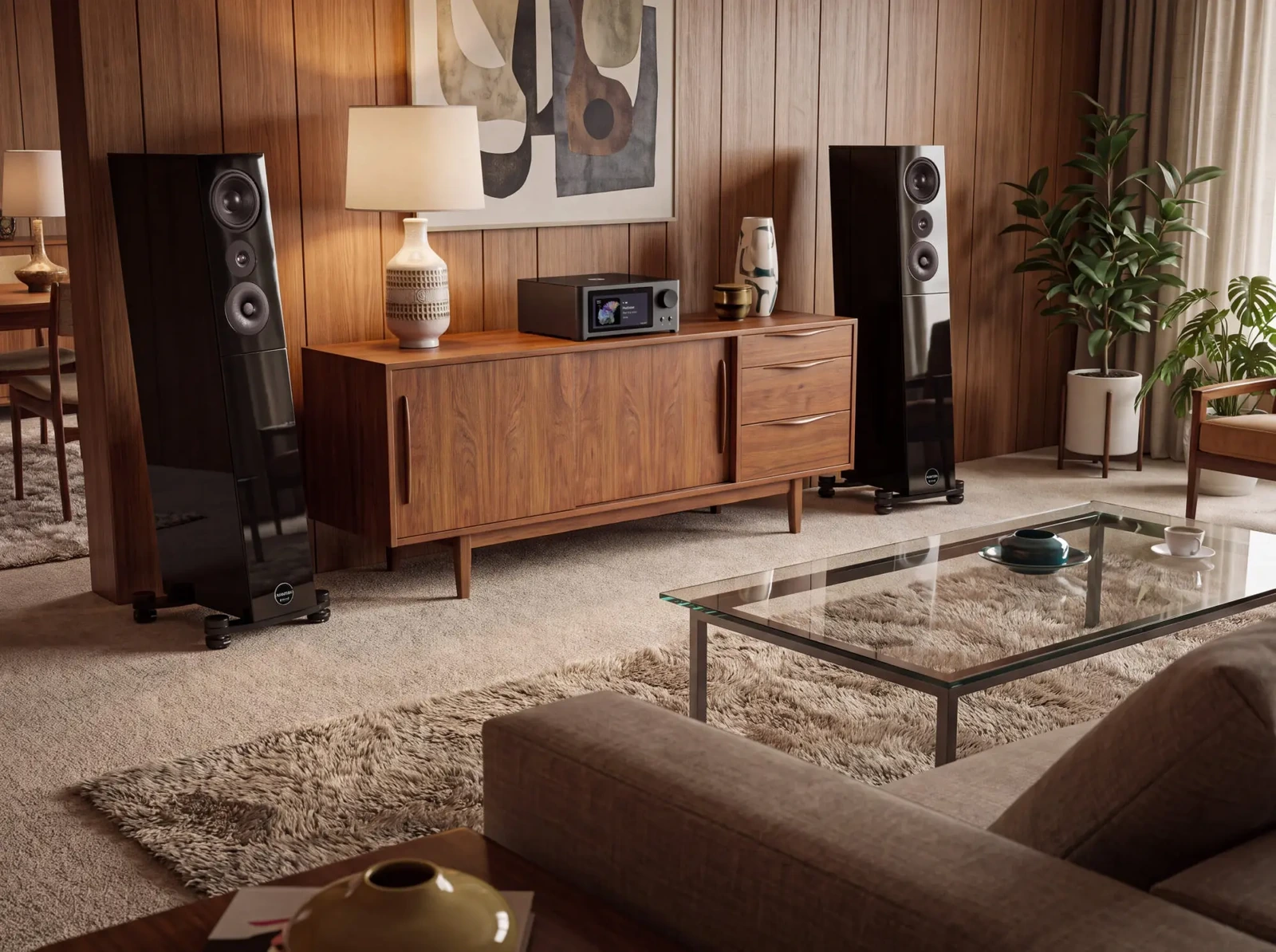 Audio Physic Avantera RQ Reference Line floorstanding speakers in a high-end hi-fi system