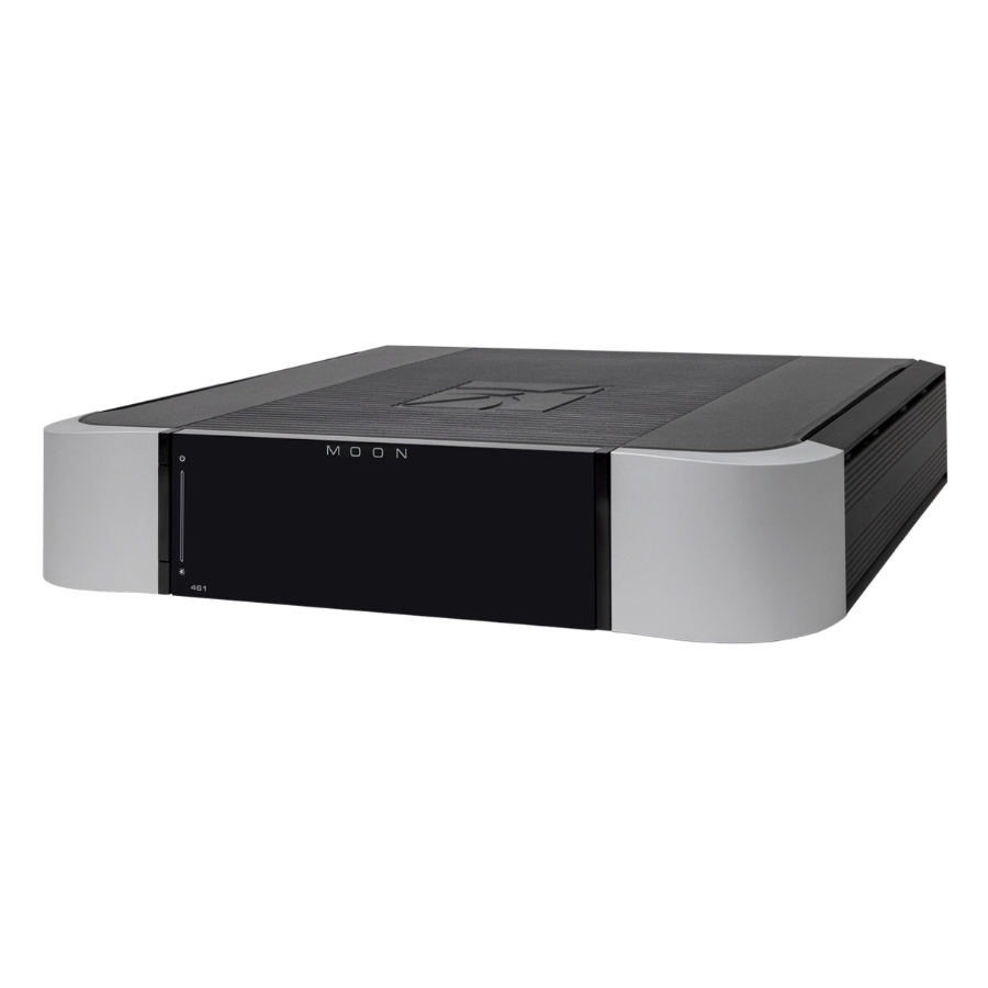 MOON-Compass-Collection-461-Power-Amplifier-Black-Silver MOON Compass Collection 461 Power Amplifier - Image 1