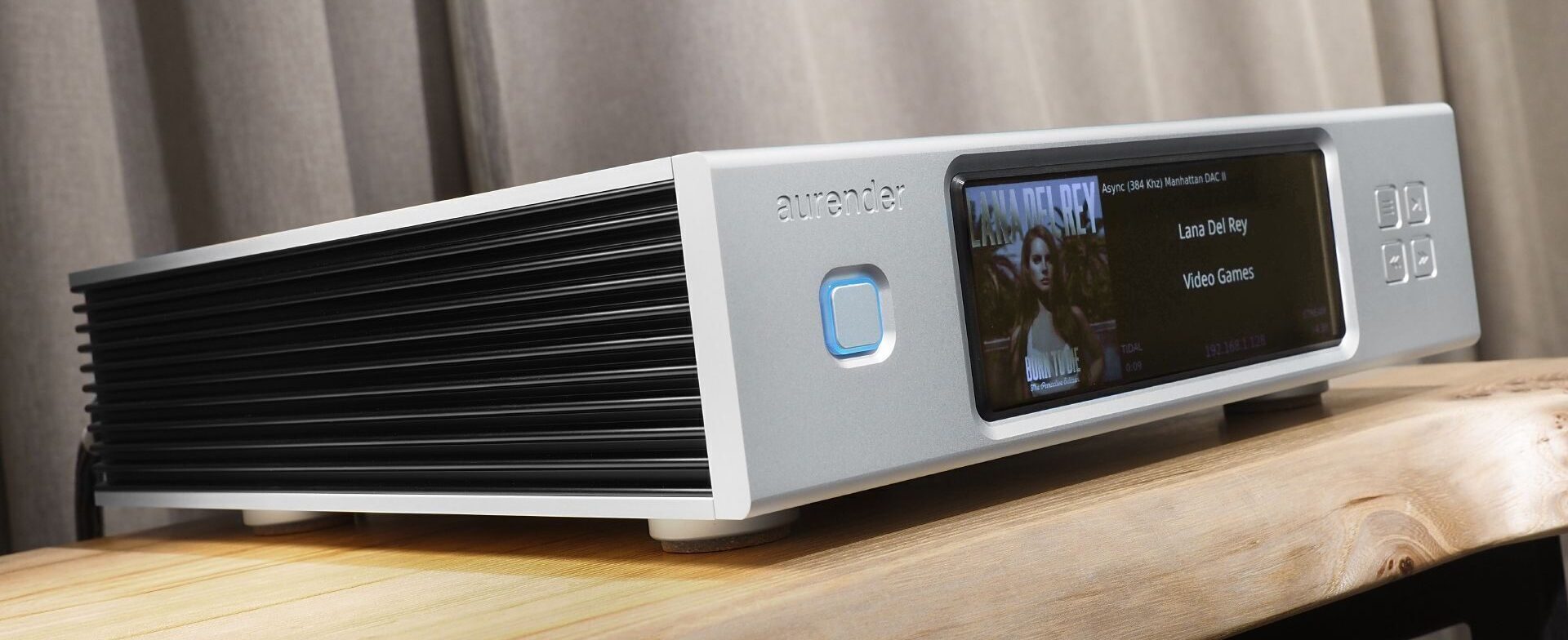 Aurender N20 high-end music server and streamer with digital outputs