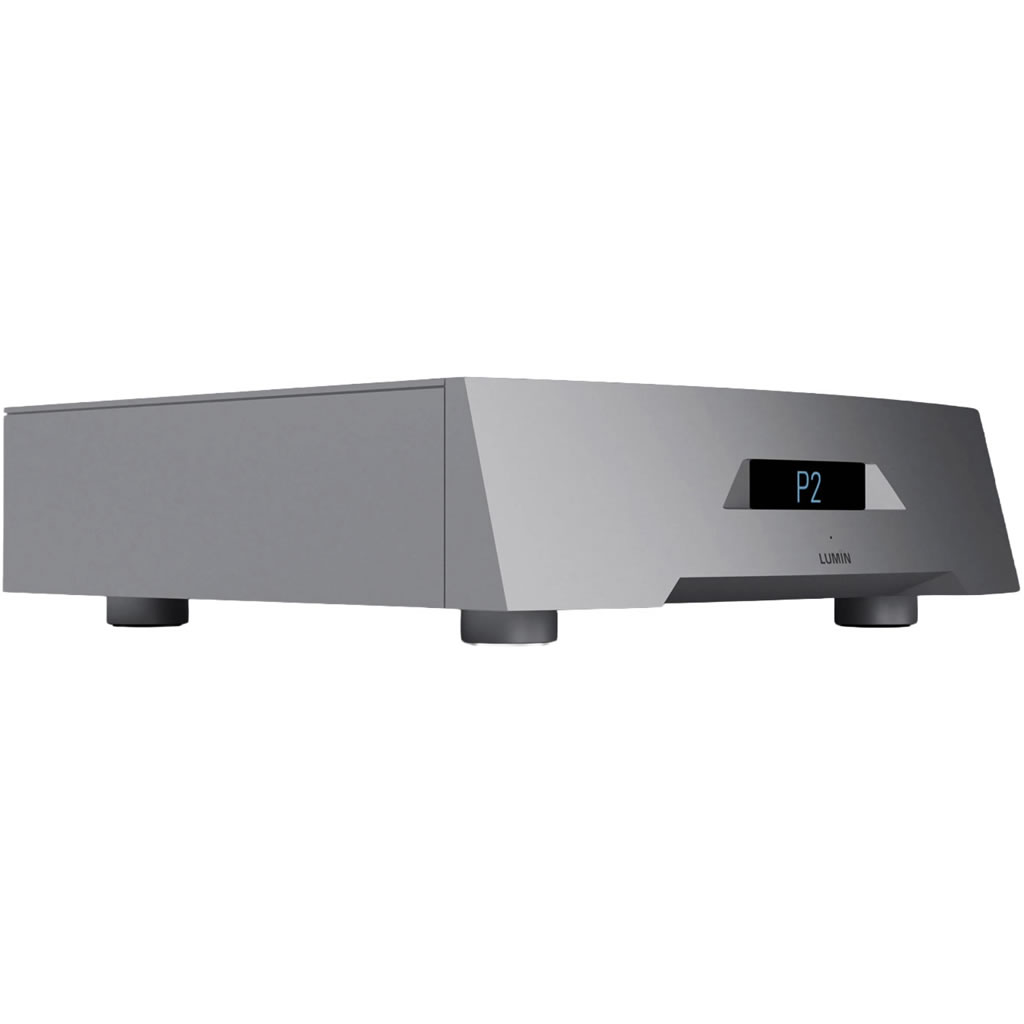 lumin_p2_network_music_hub_silver_front Lumin P2 Network Music Hub - Image 1