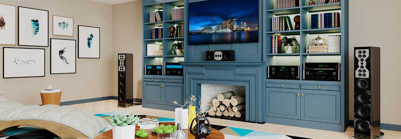 McIntosh LCR80, McIntosh center speaker, center channel speaker, LCR speaker, home cinema speaker