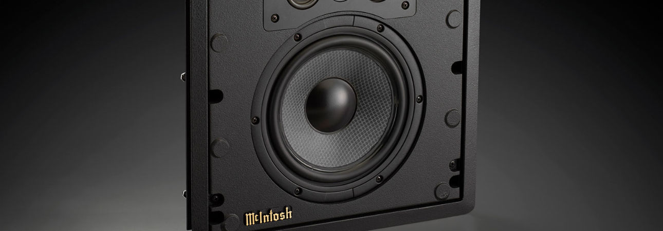McIntosh WS300 in-wall speaker for custom installation and home cinema systems