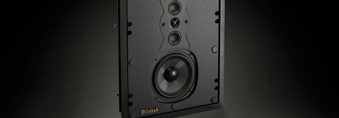 McIntosh WS500 in-wall speaker for custom installation and home cinema systems