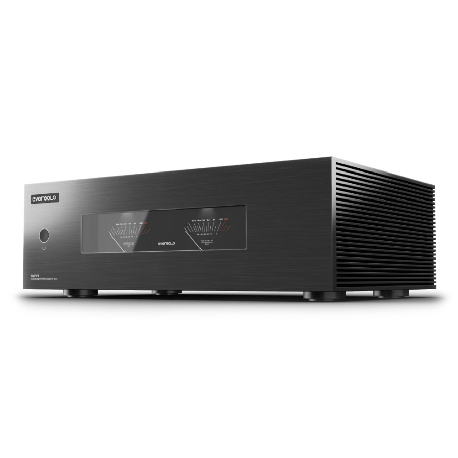 Eversolo-AMP-F8-Power-Amplifier Eversolo AMP-F8 stereo power amplifier with analogue VU meters