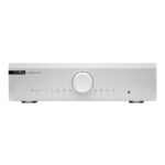 Musical Fidelity M5xi integrated amplifier in silver finish front view