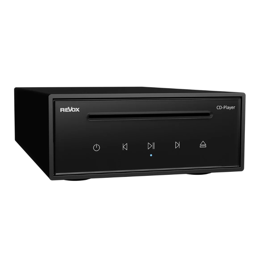 Revox-Studiomaster-CD100-CD-Player-Black.jpg Revox Studiomaster CD100 CD Player - Image 1