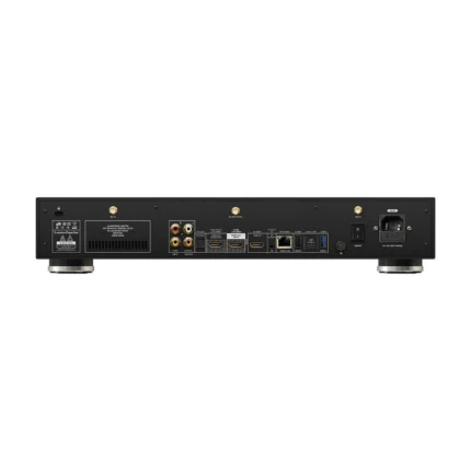 R_volution PlayerOne 8K, задняя панель с HDMI, USB, сетевыми и аудиоразъёмами
