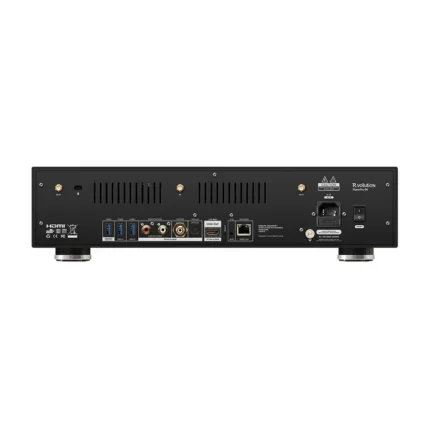 R_volution PlayerPro 8K, задняя панель с HDMI, USB, сетевыми и аудиоразъёмами