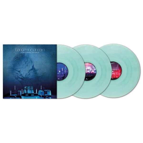 Tangerine Dream 50 Years Of Phaedra At The Barbican Limited Coke Bottle Green Vinyl 3LP album cover