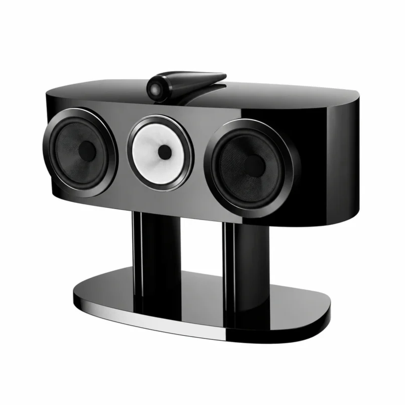 Bowers & Wilkins HTM81 D5 Center Channel Speaker in Stealth Black finish