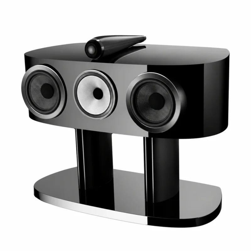 Bowers & Wilkins HTM82 D5 Center Channel Speaker in Stealth Black finish