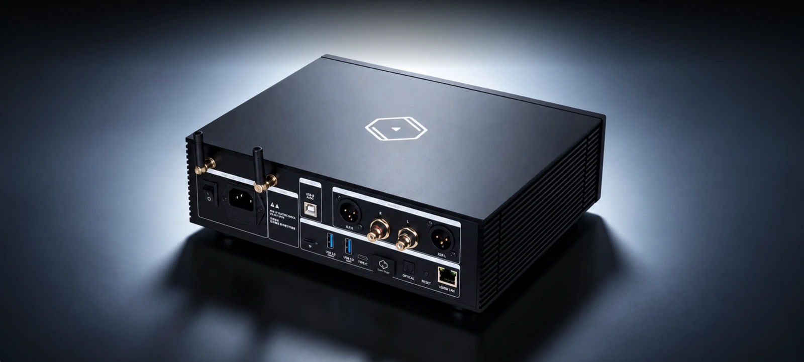 Silent Angel H1 network streamer and DAC for a modern hi-fi system